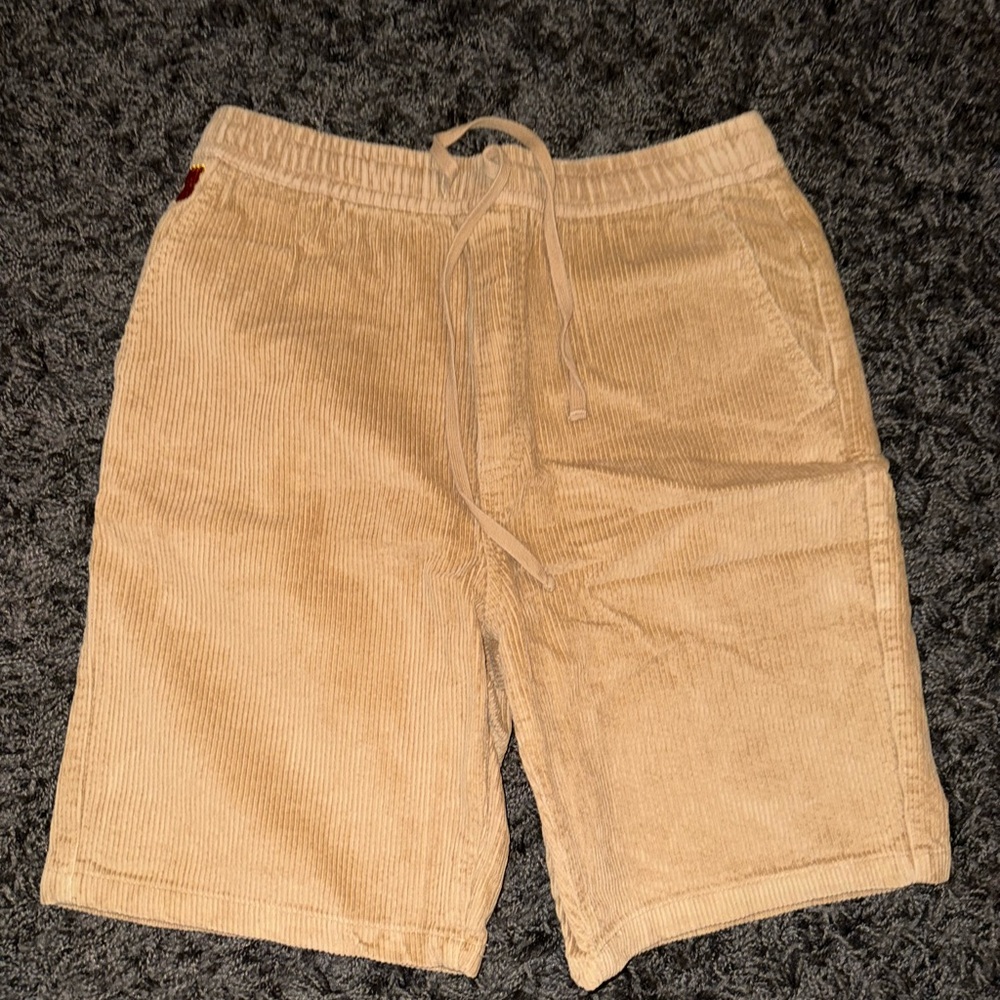 Empyre tan corduroy shorts